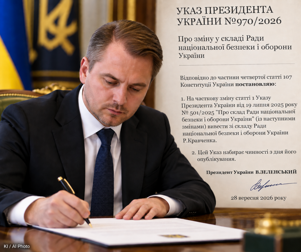 Ruslan Kravchenko verlor  Sitz im ukrainischen Sicherheitsrat