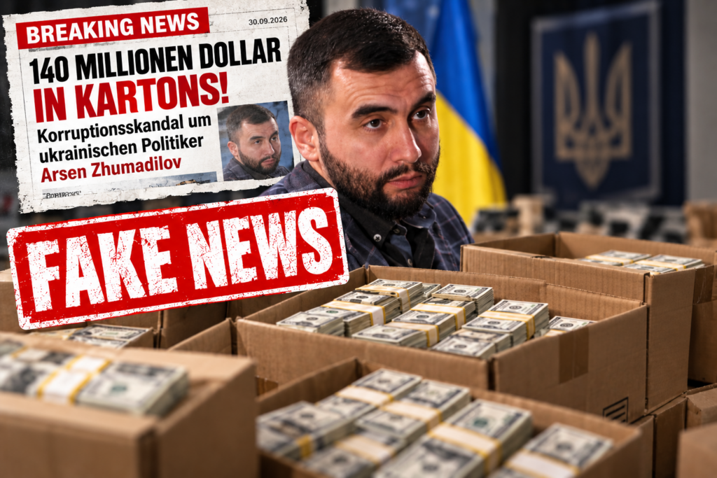 Gefälschte Korruptionsvorwürfe gegen hohen ukrainischen Beamten